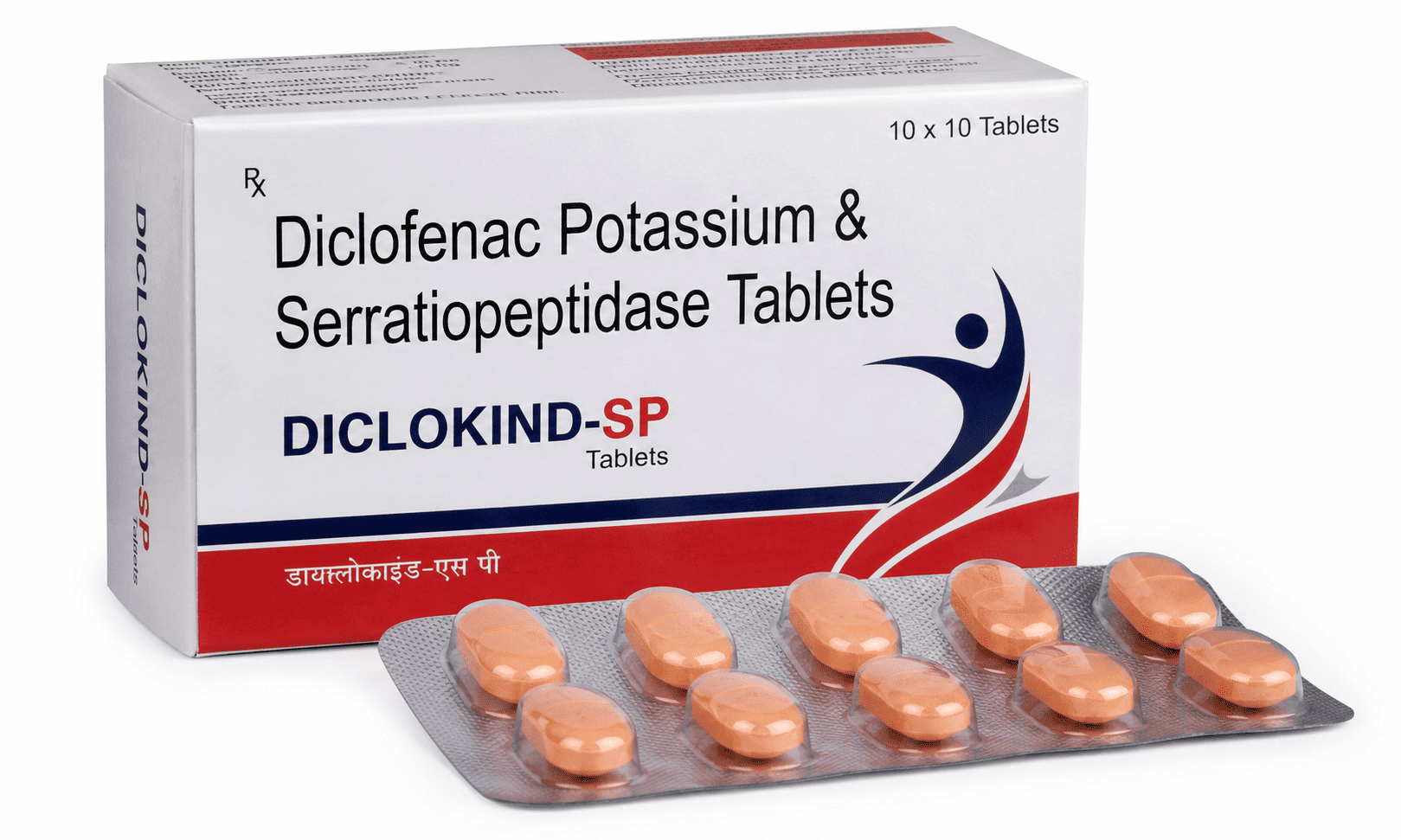 Diclofenac Potassium and Serratiopeptidase Tablets Uses