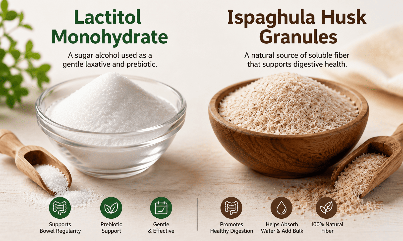 Lactitol Monohydrate and Ispaghula Husk Granules