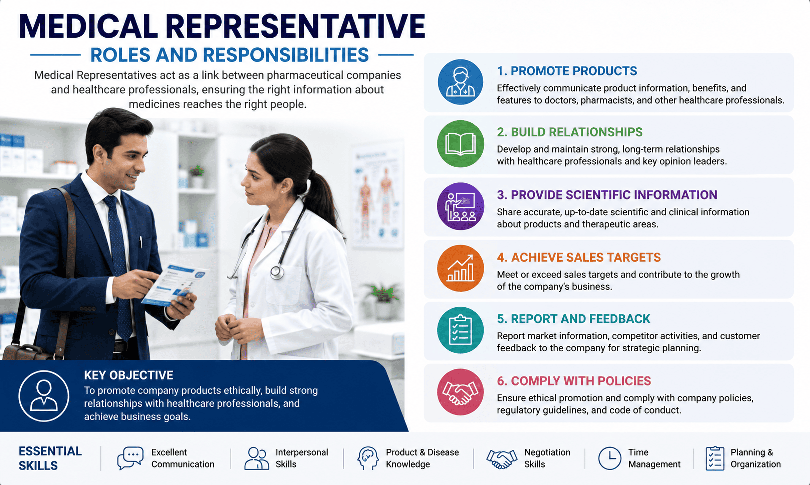 Medical Representative Roles and Responsibilities