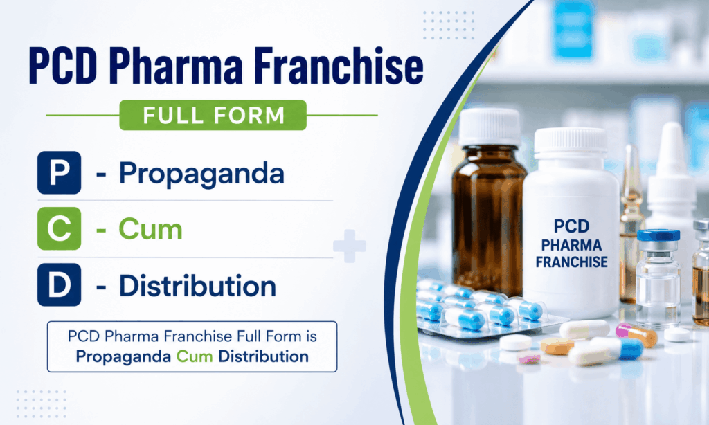 PCD Pharma Franchise Full Form