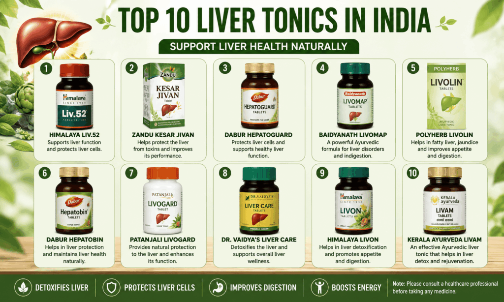 Top 10 Liver Tonics in India