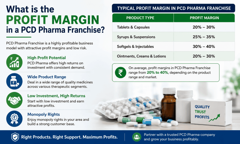 What Is the Profit Margin in a PCD Pharma Franchise