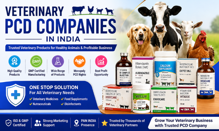 Top 50 Veterinary PCD Franchise Companies in India